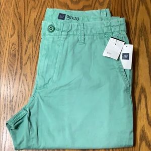 Gap Men’s Slim Pants (NWT) Green